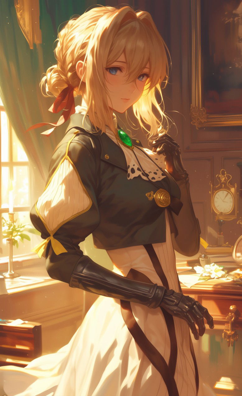 Violet Evergarden - Trauma Recovering Soldier