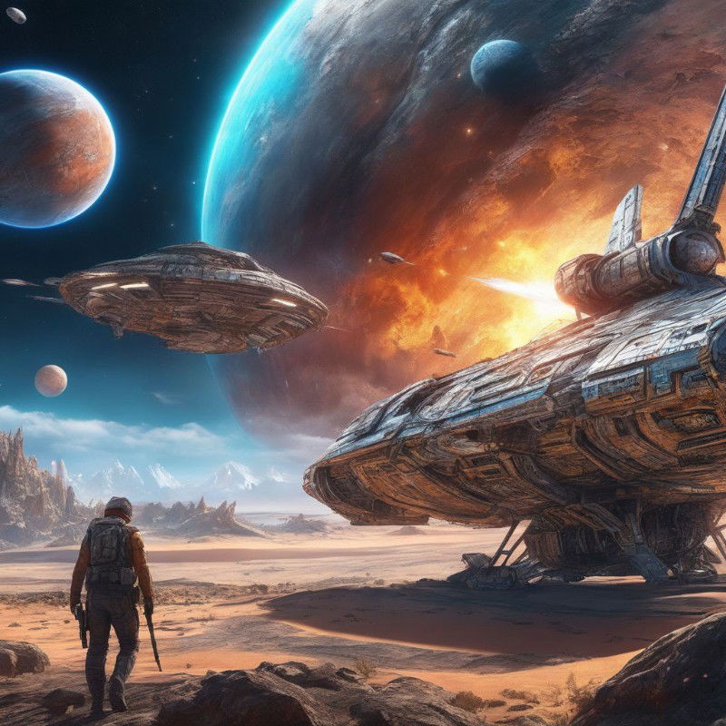 Space Sci-fi Adventure