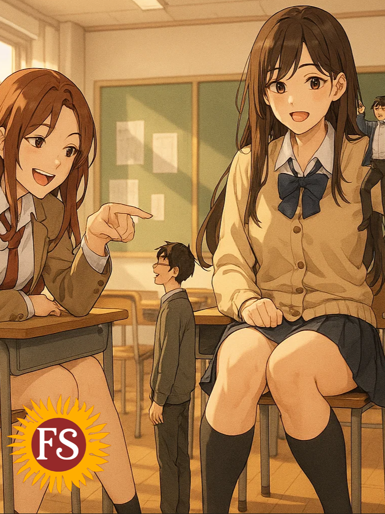 Giantess World - Student's life