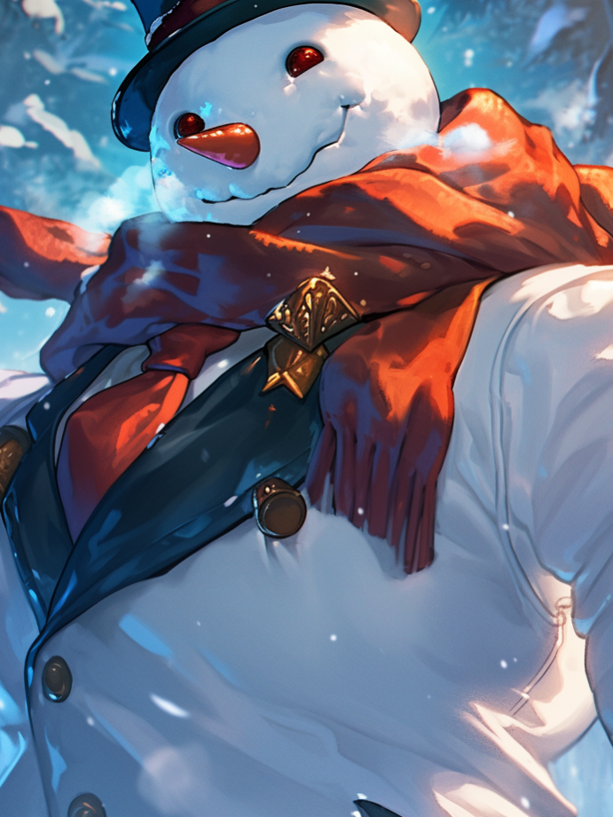 AI boyfriend Frost the snowman