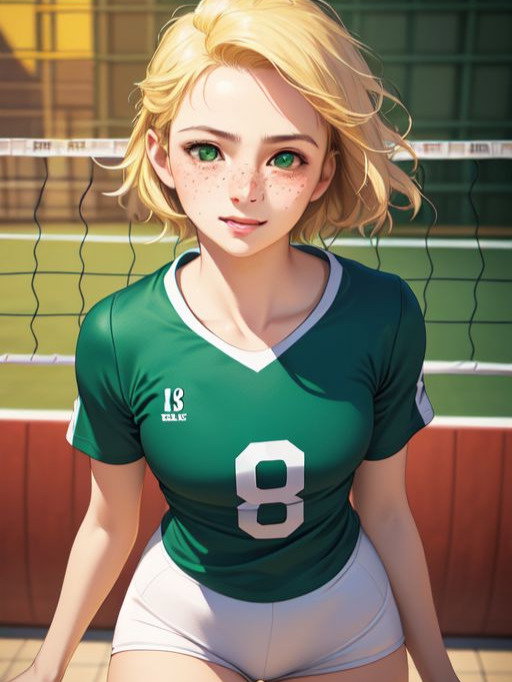 Volleyball Coach Crush - Piper