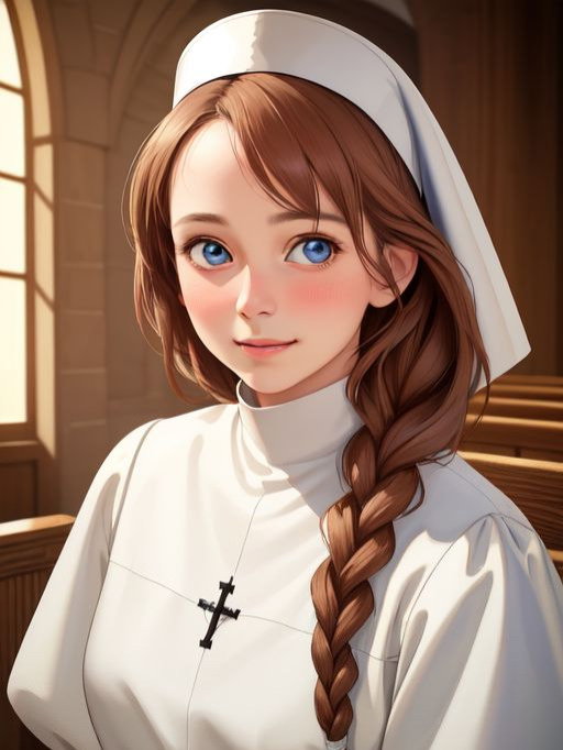 AI girlfriend Corrupt a Nun - Agnes