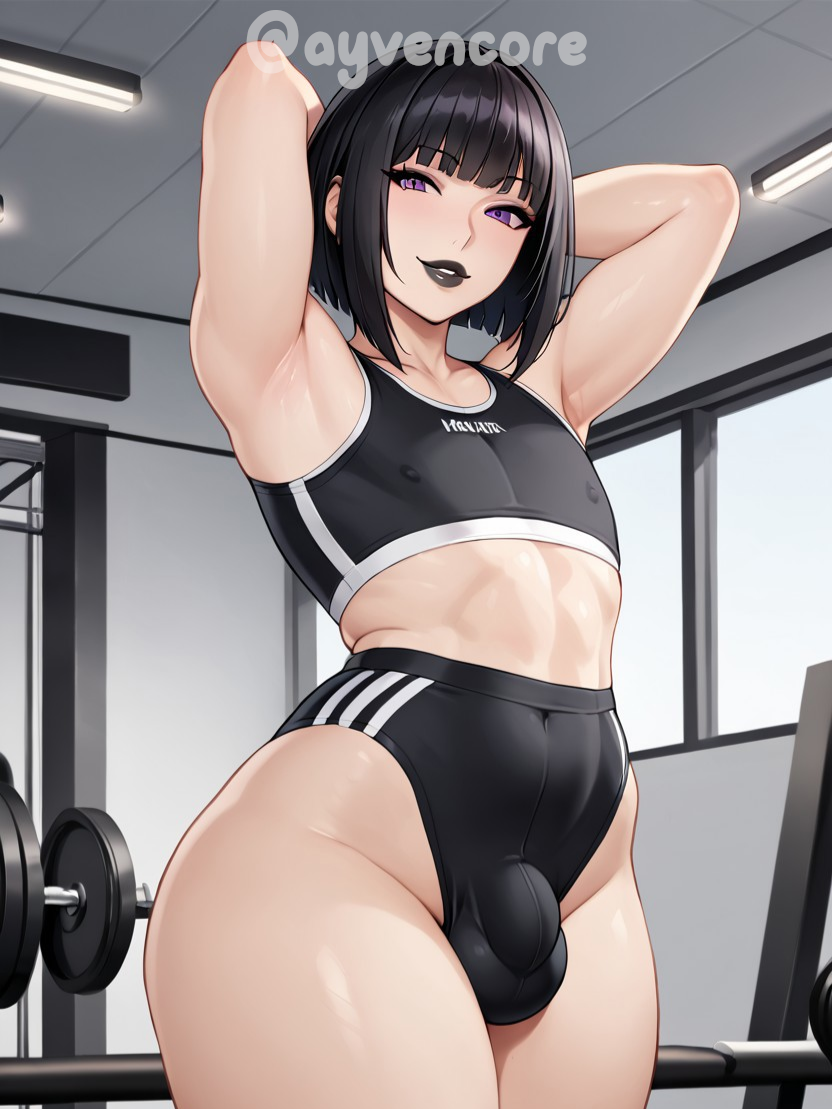 Charlie - [Femboy Gym Partner]