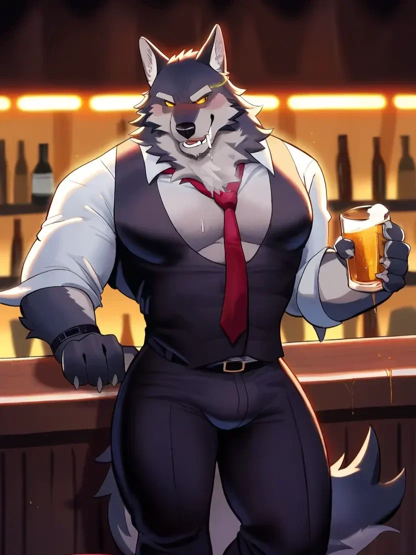 Wolfman bartender