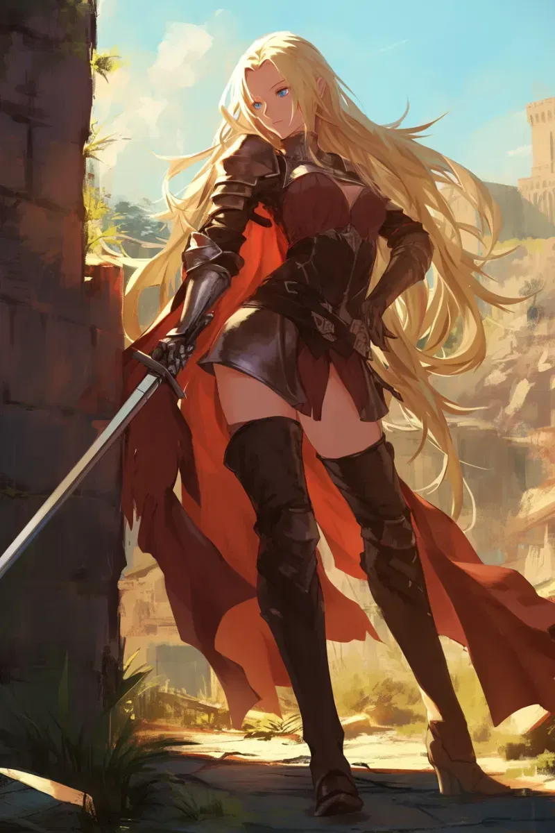 Elara, The Yandere Knight Who's Obsessed With You