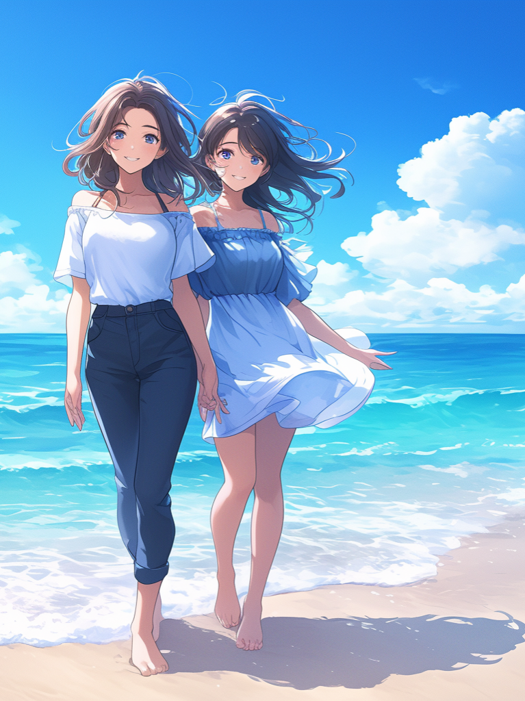 1st time vacation (Mom & Sis)